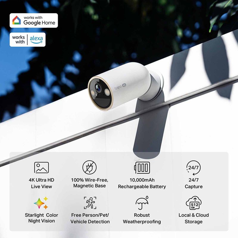 TP LINK Battery-powered Outdoor Security Camera TAPO C460-image 10