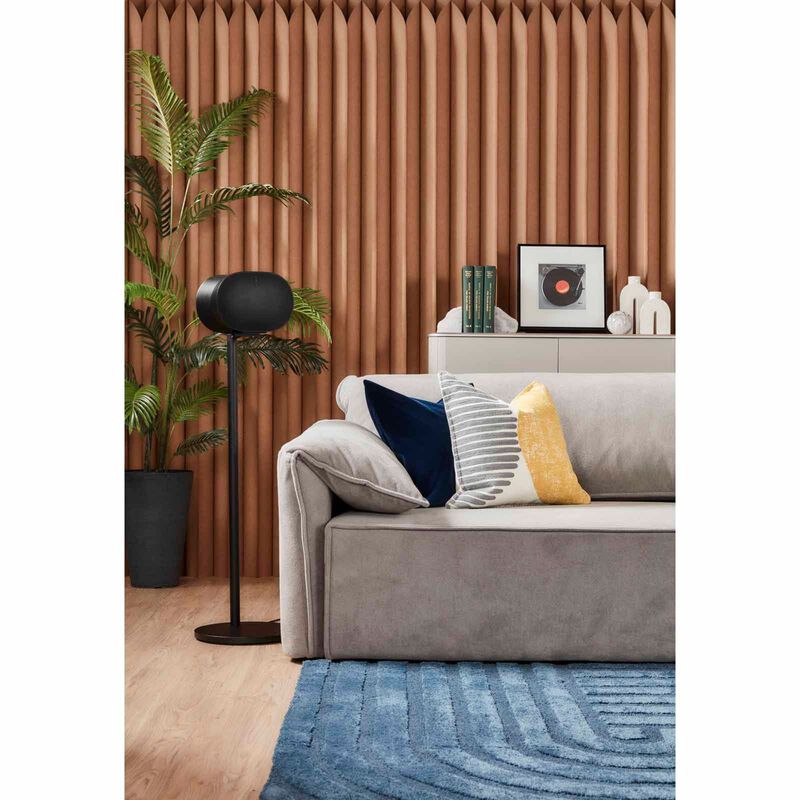 MUZE 3 Seater Sofa (fab) Pebble STEFANIA-image 6