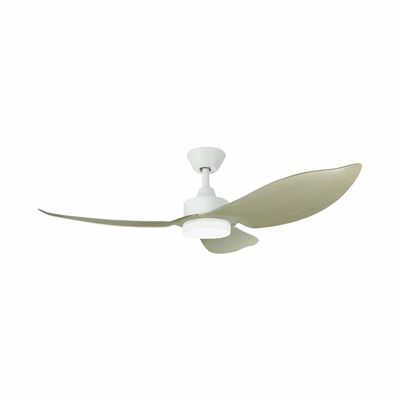 MISTRAL 36 In Space36 3-blades Ceiling Fan (wood/white) SPACE36-WD/WH
