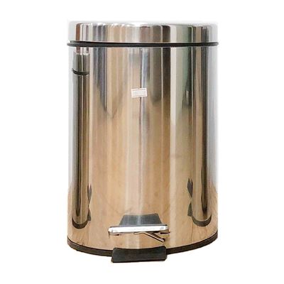GMI S/steel Pedal Bin 8l 173-08