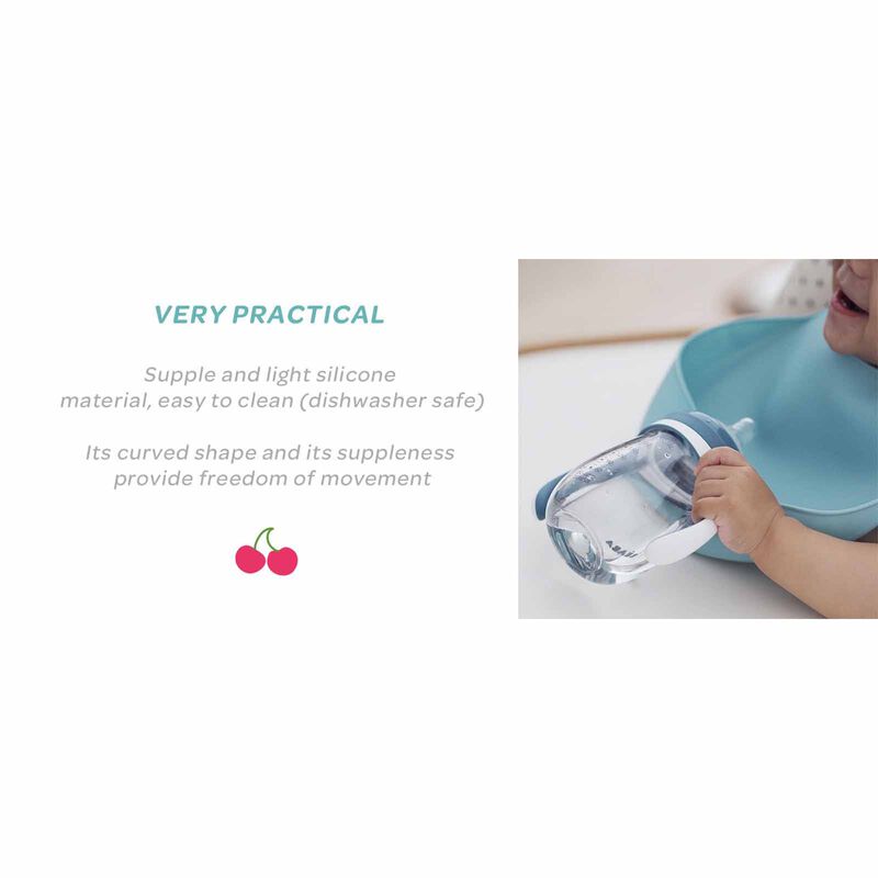 BEABA Bib - Mineral (online) SILICONE-image 2
