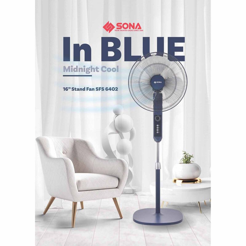 SONA 16 In Stand Fan SFS6402-image 2