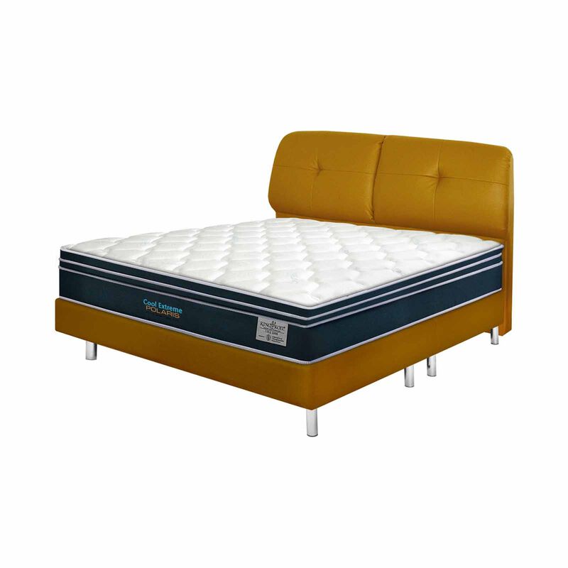 KINGKOIL Cool Extreme Polaris Queen Size Marttress W/bedframe And Headboard COOL EXTREME POLARIS-image 2