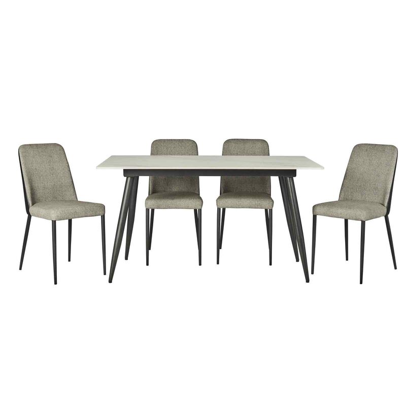 5 Piece Dining Set PARKER-image 1