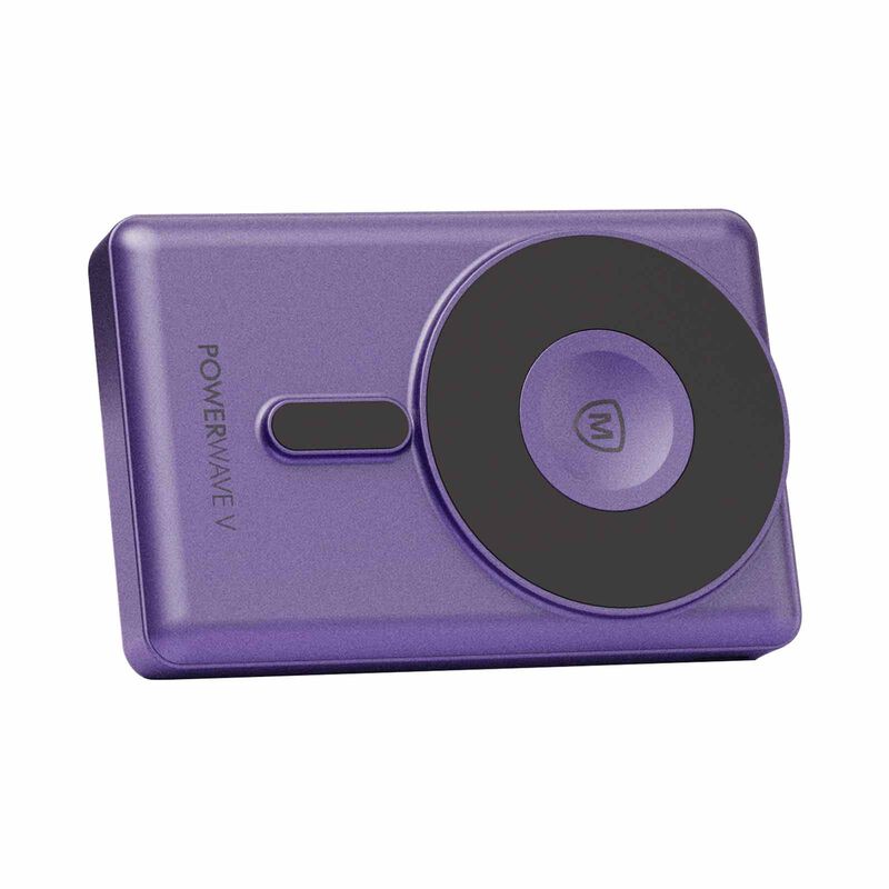 MICROPACK 3 In 1 Pd Fast Charging Magnetic Wireless Powerbank - Purple WPB-310-PL-image 10
