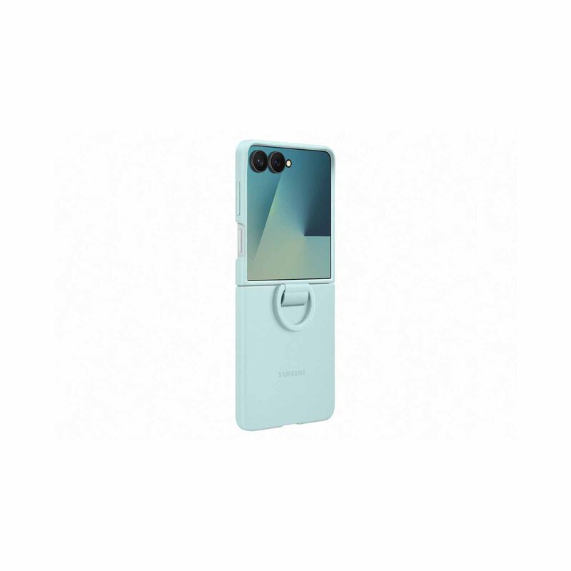 SAMSUNG Galaxy Z Flip7 Silicone Case Mint EF-PF766TMEGWW-image 5