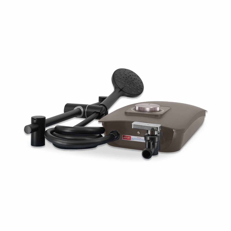 NNIO Instant Shower Heater (gun Metal) Copper Tank N8380SH-image 3