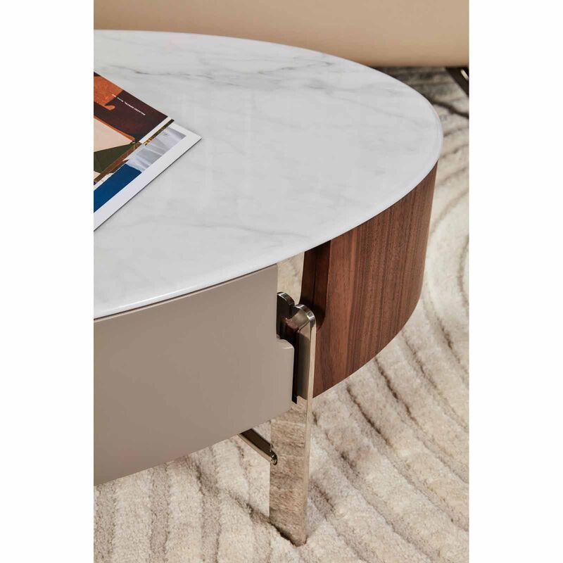 MUZE Coffee Table With Trolley Side Table TROKEY-image 10