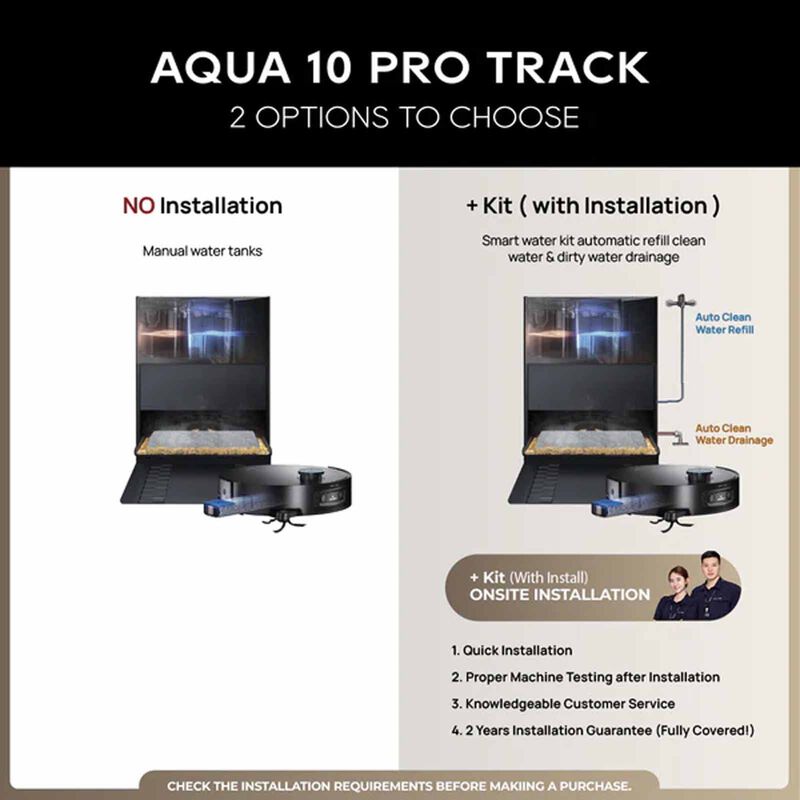 DREAME Aqua 10 Pro Track Robot Vacuum Cleaner AQUA 10 PRO TRACK-image 5
