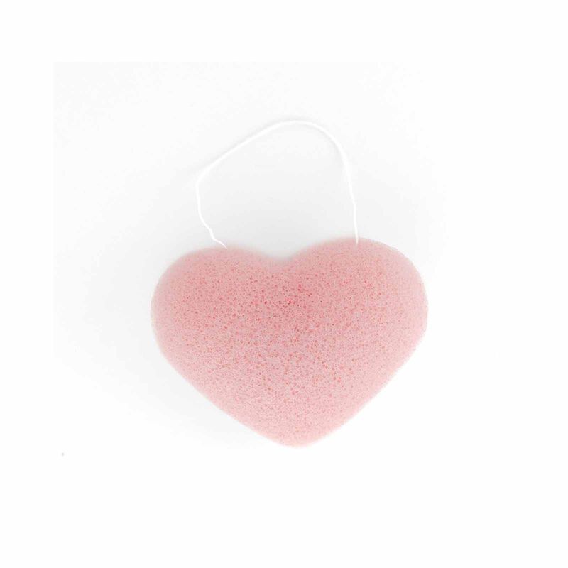 SNAPKIS Heart KONJAC CLEANSING SPONGE (S)-image 2