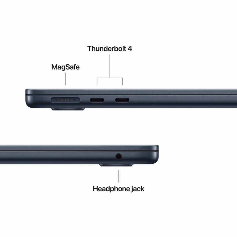 APPLE 13-inch Macbook Air: M5 Chip With 10-core Cpu, 8-core Gpu, 16gb, 512gb Ssd, 70w-midnight Z1L60000M-image 4