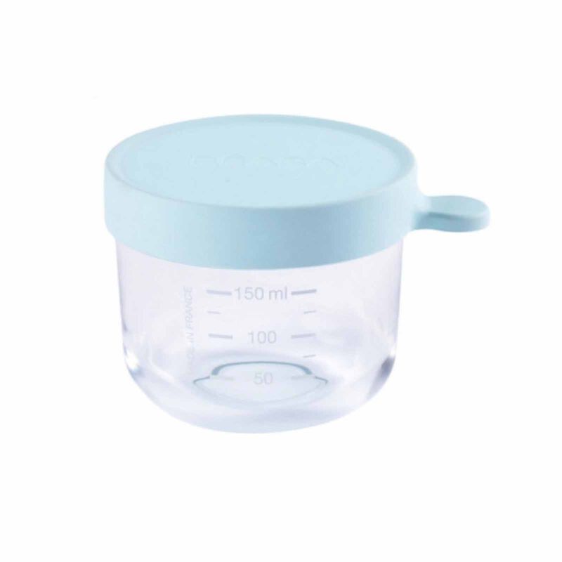 BEABA Jar 150ml - Light Blue (online) SUPERIOR GLASS-image 1
