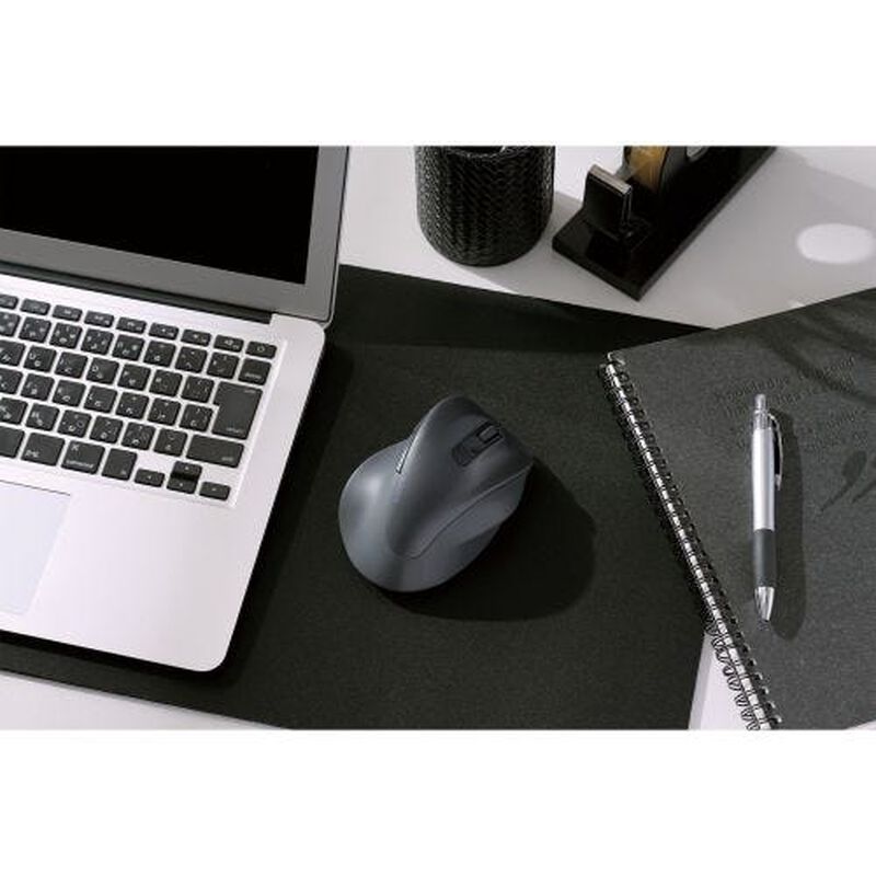 ELECOM Bluetooth 5 Buttons Anti Bacterial Silent Black (l Sz) M-XGL30BBSKBK-image 3
