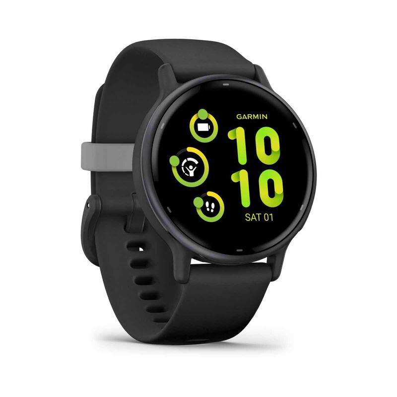 GARMIN Vivoactive 5, Gps, Wifi, Black/slate, Sea/kor GM-010-02862-5A-image 2