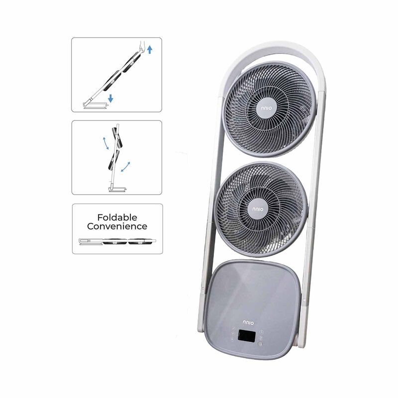 NNIO 10 In Portable Dual Air Circulator AEROTWIN-image 4
