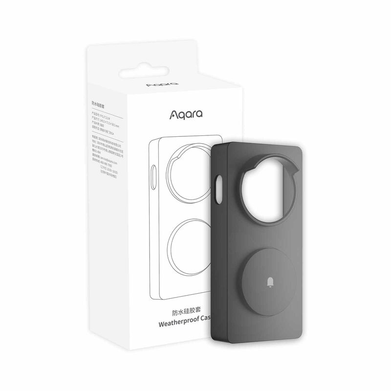AQARA Waterproof Case For Video Doorbell G4 Black FFGJT11LM-image 2