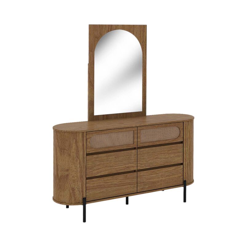 MUZE Chest Of Drawers W/mirror WALLACE-image 1