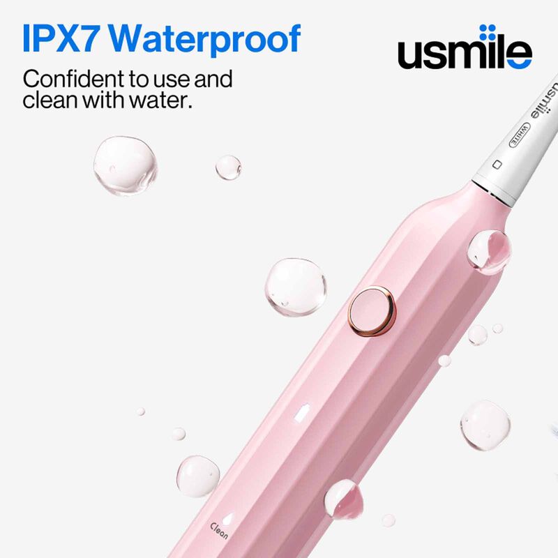 USMILE Sonic Electric Toothbrush - Honey Pink Y1S - HONEY PINK-image 9