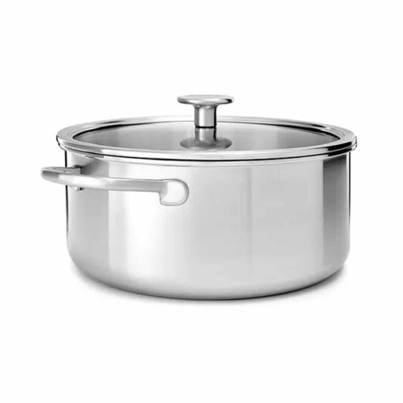 KITCHENAID Multi-ply 24cm Stainless Steel Covered Casserole KASS668404-image 2