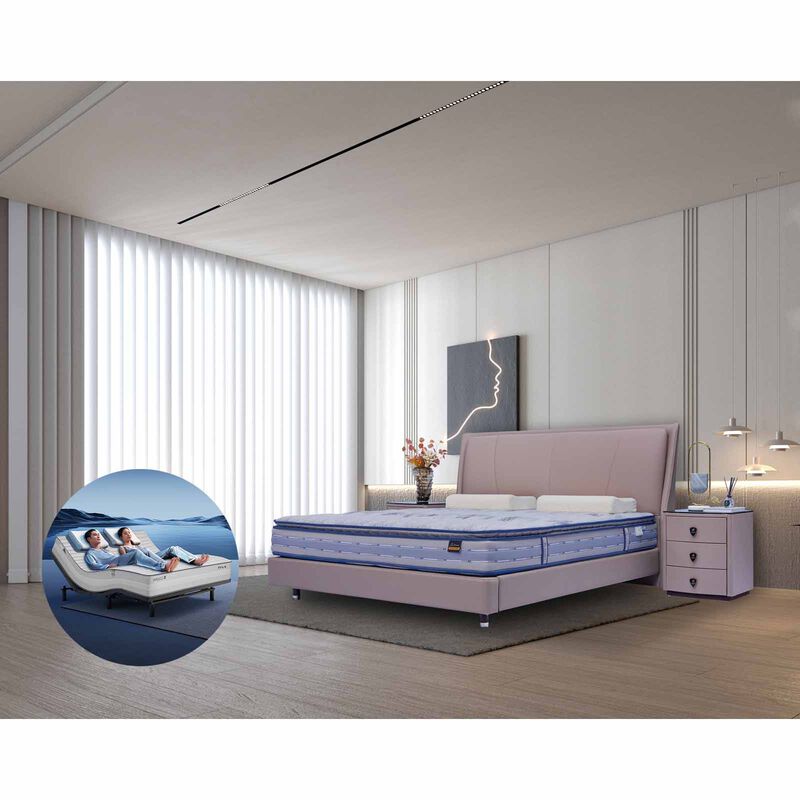 DERUCCI Queen Size Philips Bedframe + Smart Adjustable Bed Base BOC1-018 + BOS1-002-image 2