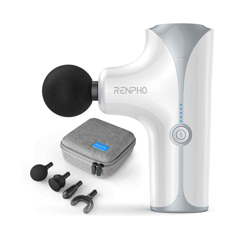 RENPHO Mini Massage Gun - White GM173 - WH-image 2