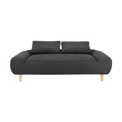 INDEX Sofa Bed Fabric - Dark Grey GAVAS