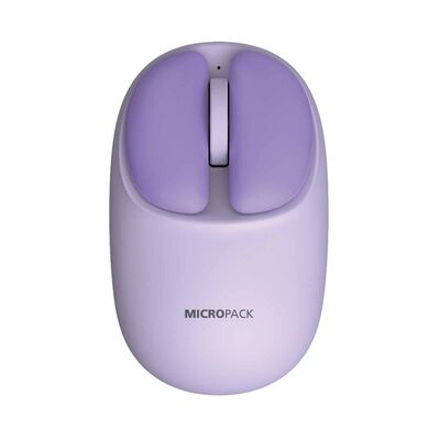 MICROPACK Lifestyle 2.4g + Bluetooth Wireless Mouse - Purple ML-202W-PL