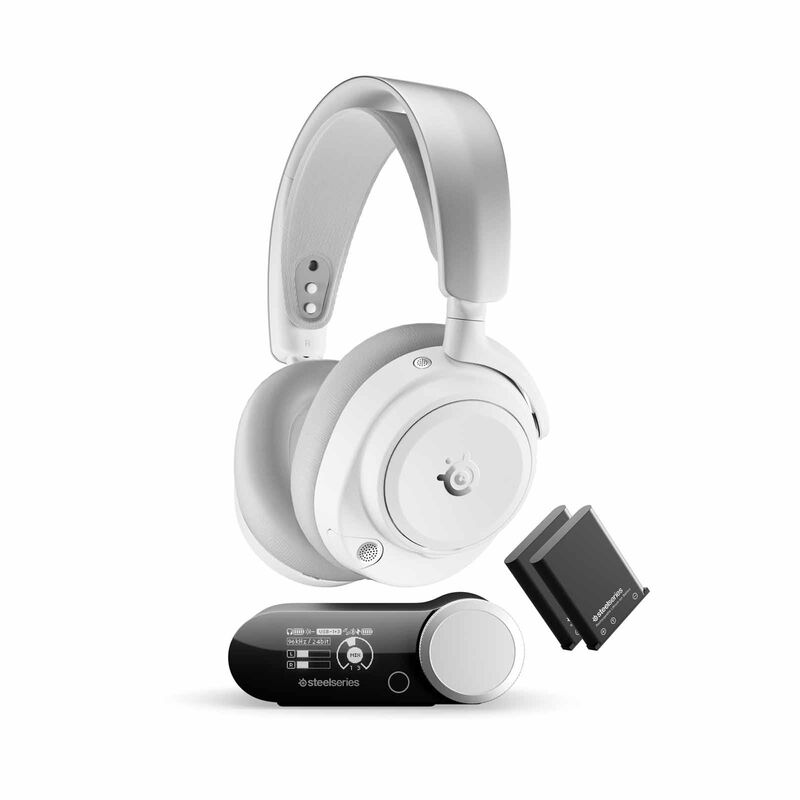 STEELSERIE Hi-res Wireless Gaming Headset ARCTIS NOVA PRO OMNI WHITE-image 1