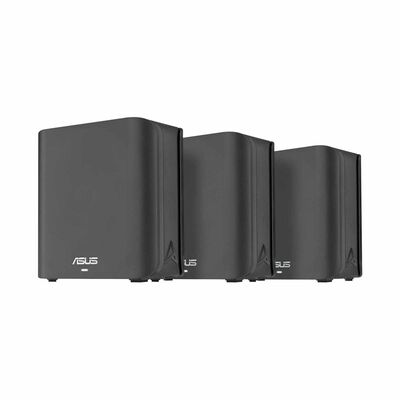ASUS Be3600 Dual Band Wifi 7 Mesh Rounter - Black (3 Packs) BD4 (B-3-PK)