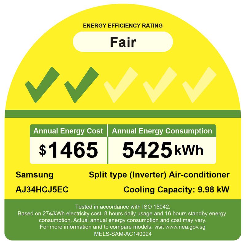 SAMSUNG Inverter Sys 4 Aircon +install With Built-in Virus Doctor AJ34HCJ5EC/ AJ09 X2 + AJ18FBADEC X2-image 2