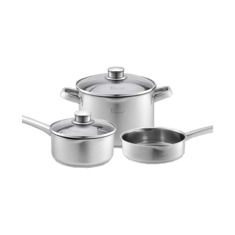 LA GOURMET Cook & Pour 3pcs Junior Set LGCP027917-A-image null