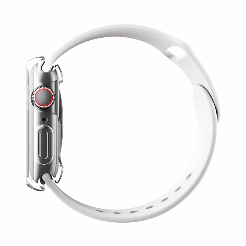 UNIQ Garde Hybrid Watch Case With Screen Protection 45mm - Dove (clear) UNIQ-45MM-GARCLR-image 3