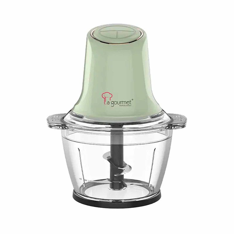 LA GOURMET Healthy Electric Glass Chopper (1.0l) - Green LGELGC436269-image 1