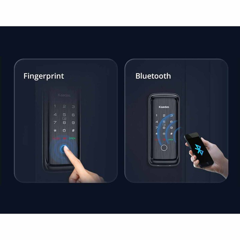KAADAS Rim Lock For Metal Gate With Dual Unlocking Feature R8GD GATE LOCK-image 9