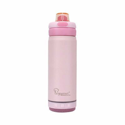 LA GOURMET 500ml Thermal Bottle With Bluetooth Speaker - Pink LGHE434777