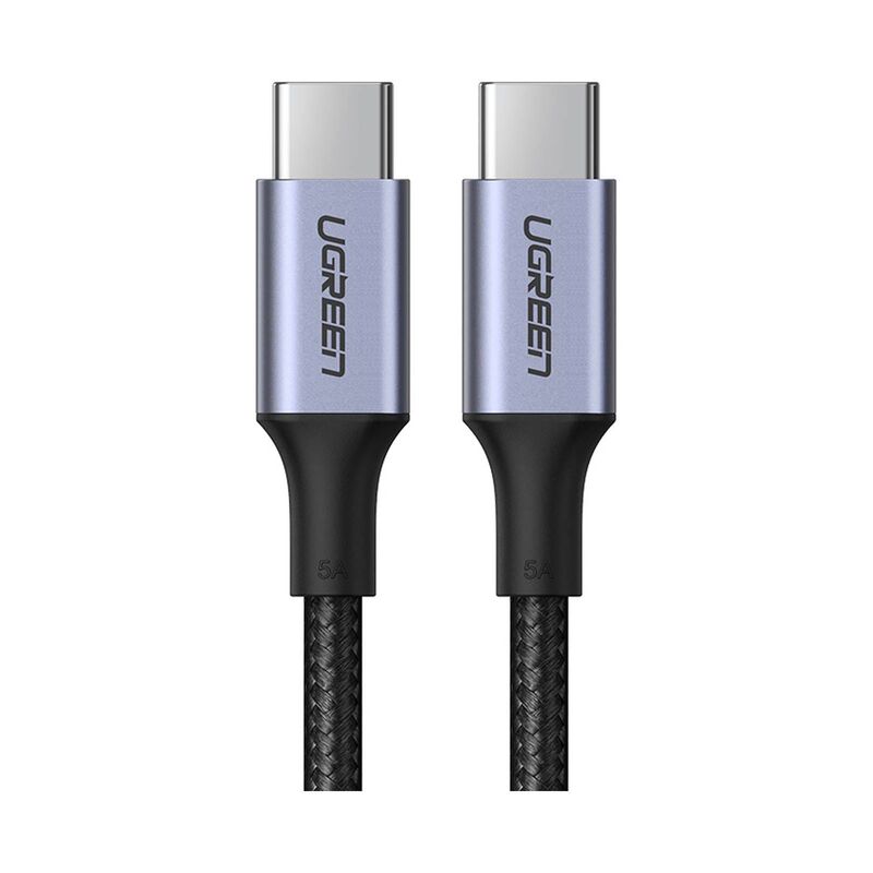 UGREEN Us316 Usb-c To Usb-c 1m Black 100w Data Cable (braided) 70427-image 2