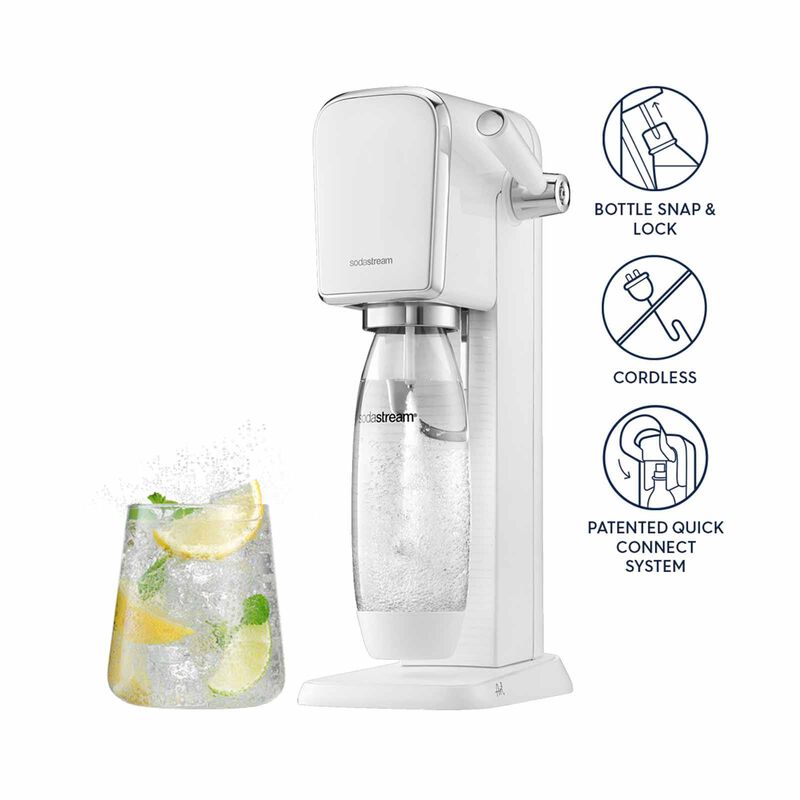 SODASTREAM Sparkling Water Maker - White ART - 1013511650-image 3