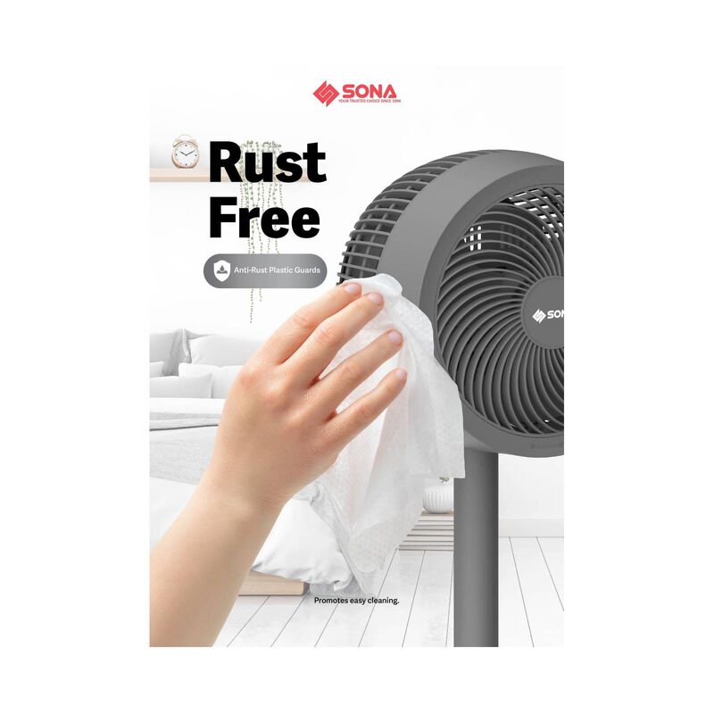 SONA 9 In Dc Stand Fan -black SFS9006DC-image 11