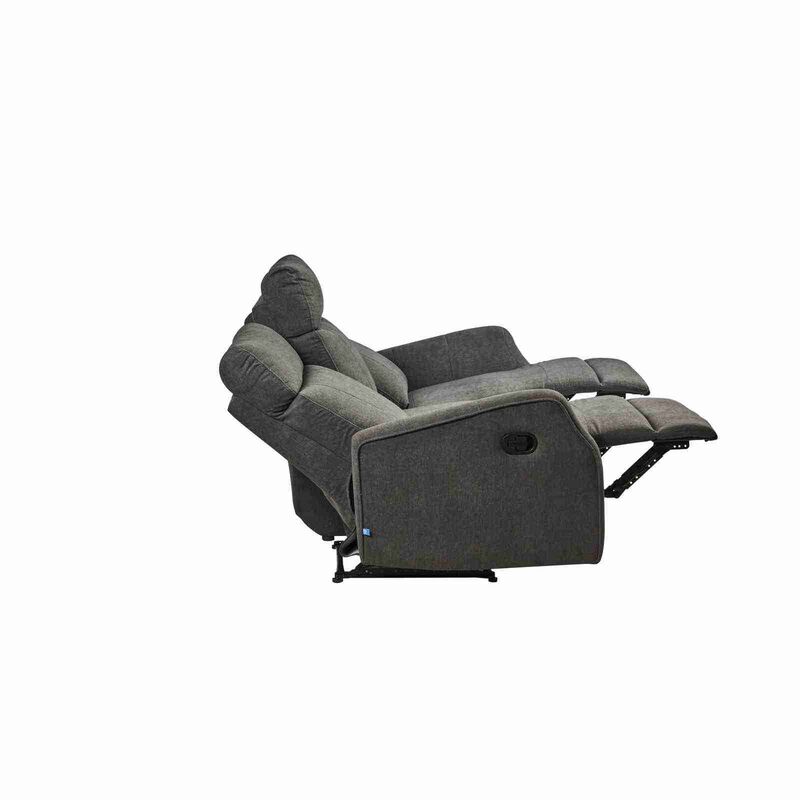 MIZU DESIG 3rr Seater Recliner (fab) Mto Fabric Sofa ELLA-image 44