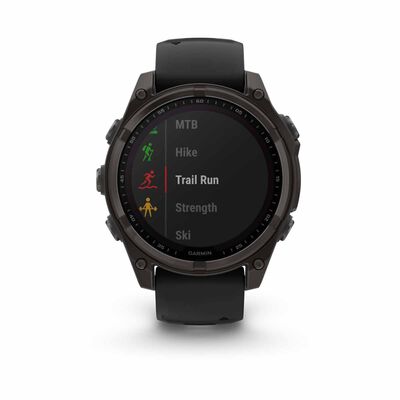 GARMIN Fenix 8 51mm Sapphire Solar Edition, Carbongray_black,black/pebblegray GM-010-02907-70
