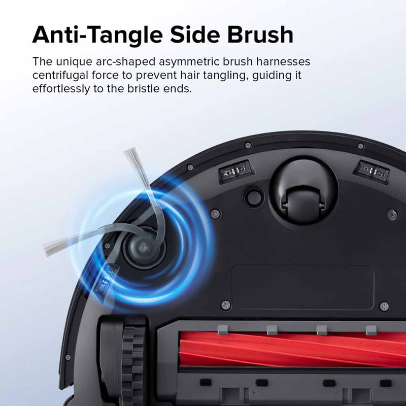 ROBOROCK Wet & Dry Robot Vacuum Cleaner - Black QR798 - BLACK-image 4