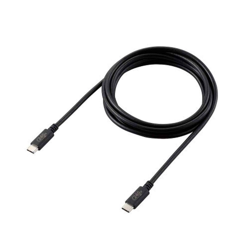 ELECOM Type C - C Cable Pd 240w 2m U2C-CCPE20NBK-image 2