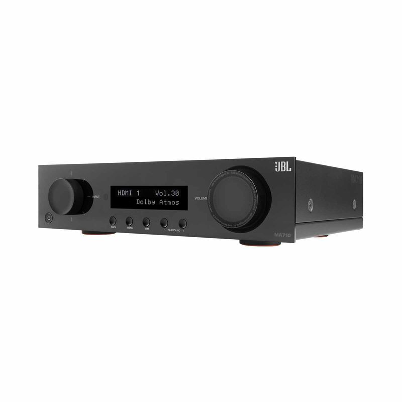 JBL 7.2 Channel 8k Network Receiver (black Color) MA710 BLK-image 2