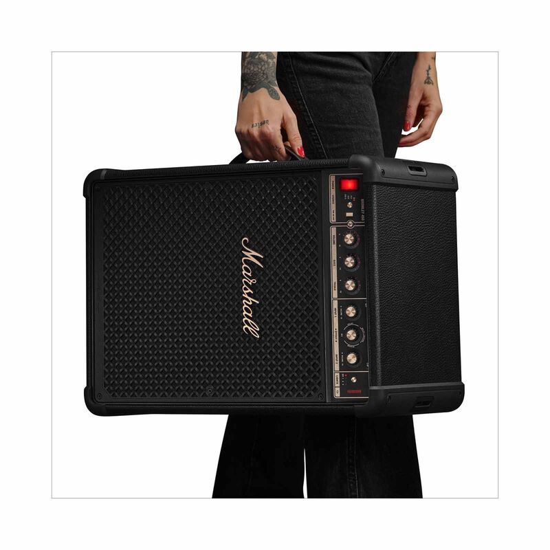 MARSHALL Wireless Party Speaker BROMLEY 450 (BLACK & BRASS)-image 5