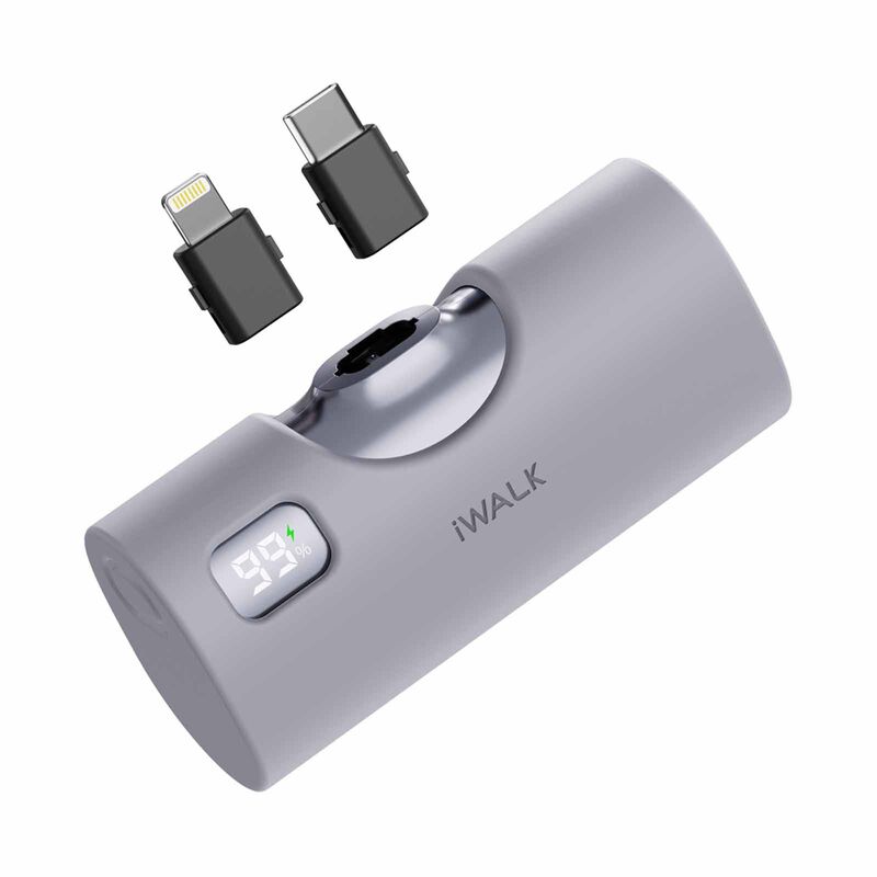 IWALK Linkpod X 5000mah 20w Fast Charge Silver (made For Iphone) LPX001-011A-MFI-image 1