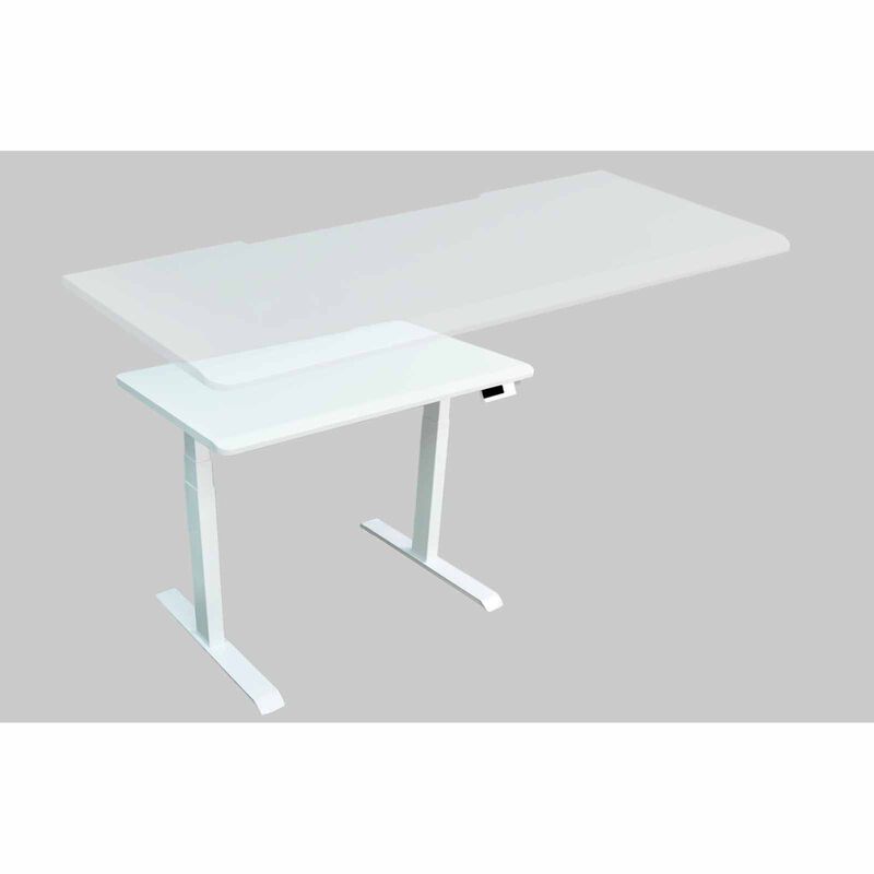 TABLEHOLIC Electric Height Adjustable Table (white) - 150x70cm E-DESK-image 7