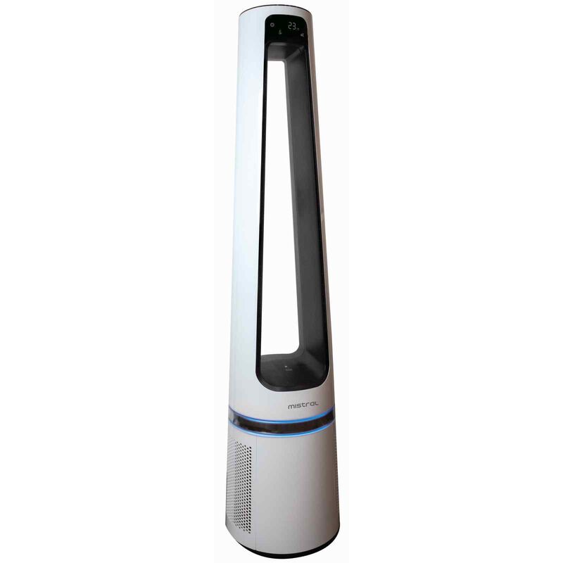 MISTRAL Bladeless Fan With Air Purifier -white MBFAP500-image 3