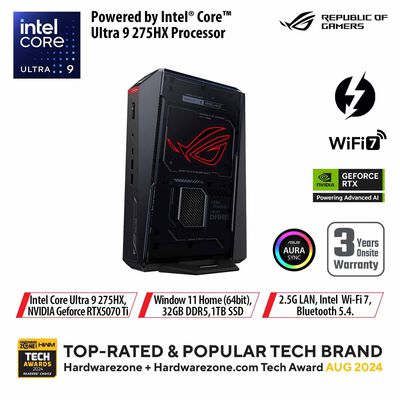 ASUS Rog Nuc U9 275hx 32gb Ram 1tb Ssd Win 11 Rtx5070ti RNUC 15JNK9X389A0