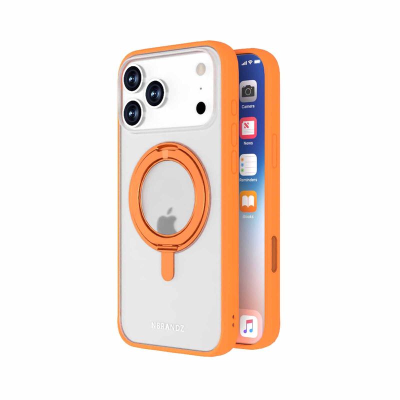 N.BRANDZ Mag360 Touch 360 Rotation Protective Case For Iphone 17 Pro Max-sunset Gold N-MAG360-IP17PM-SG-image 4