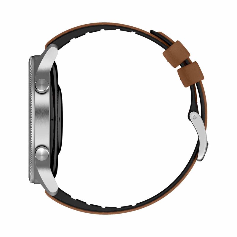 NOISE Noisefit Halo Smartwatch - Vintage Brown WRB-SW-HALO-LTHR-BRN_SLVR-image 6